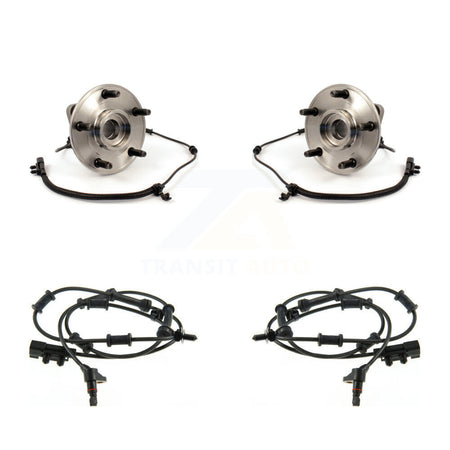 Front Wheel Hub Bearing And Extra ABS Sensor Kit For Jeep Wrangler with Harness K7S-101844