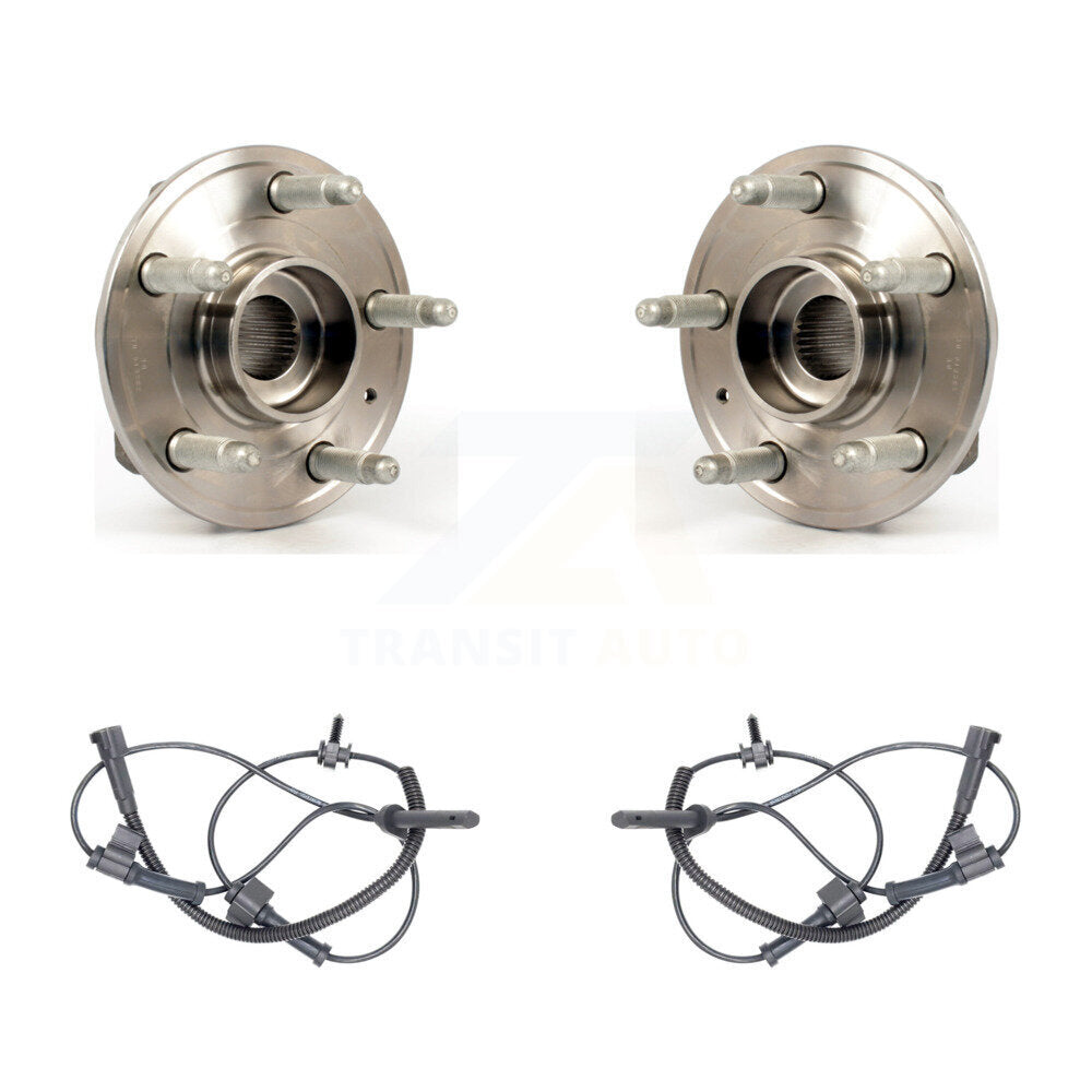 Front Wheel Hub Bearing And ABS Sensor Kit For Cadillac CTS with Harness K7S-101847