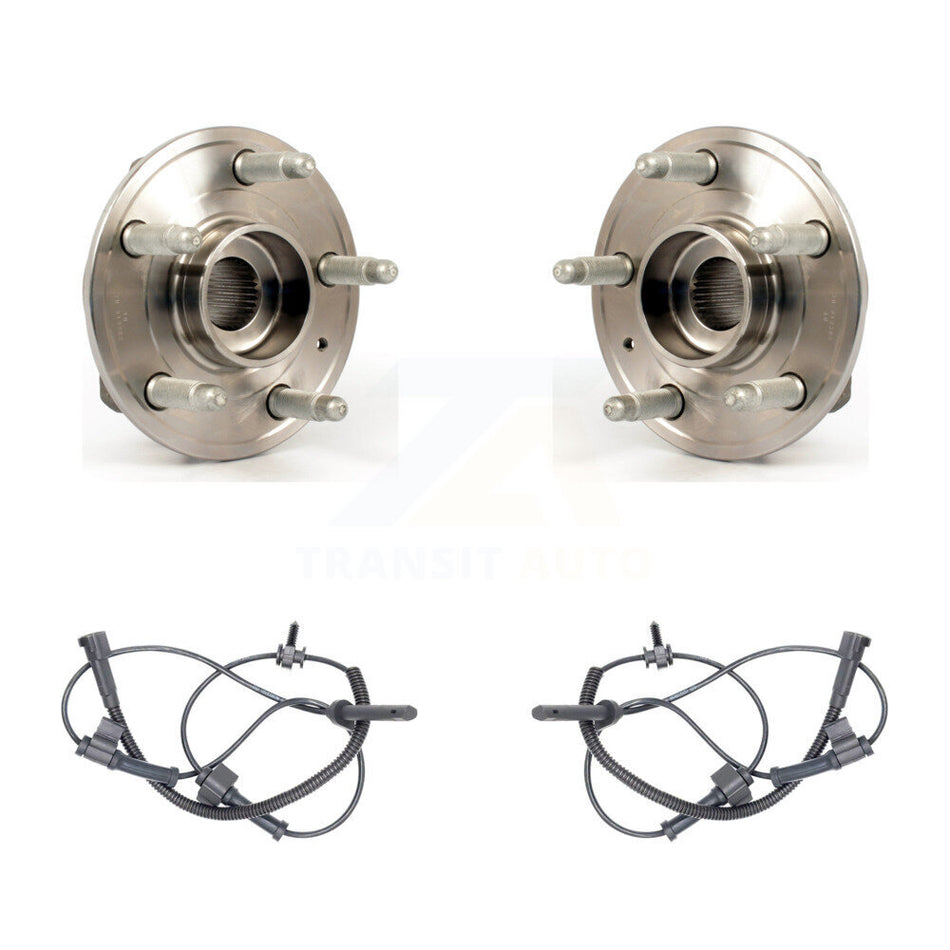 Front Wheel Hub Bearing And ABS Sensor Kit For Cadillac CTS with Harness K7S-101847