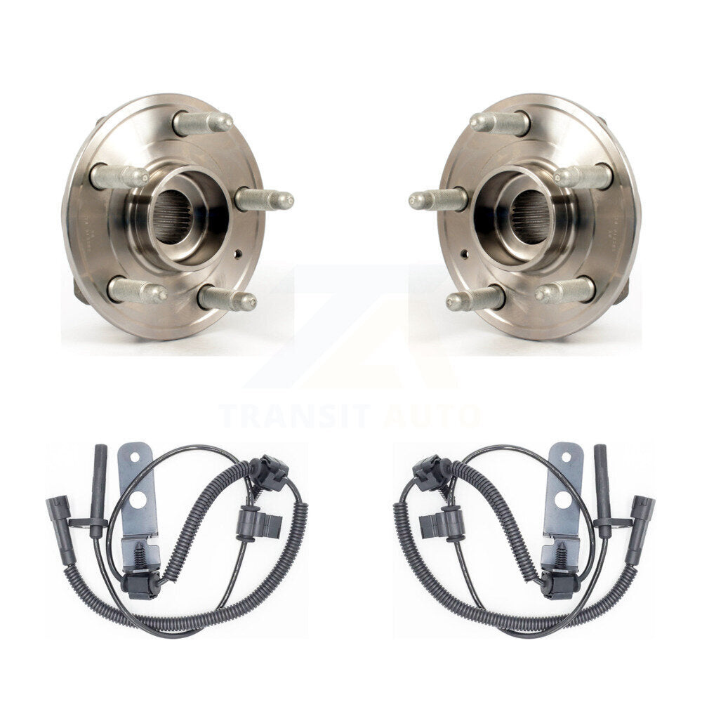 Front Wheel Hub Bearing And ABS Sensor Kit For Cadillac CTS with Harness K7S-101848