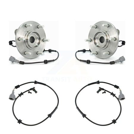 Front Wheel Hub Bearing And Extra ABS Sensor Kit For Nissan TITAN Armada INFINITI QX56 K7S-101852