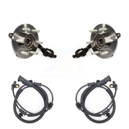 Front Wheel Hub Bearing And Extra ABS Sensor Kit For Ford F-150 K7S-101857