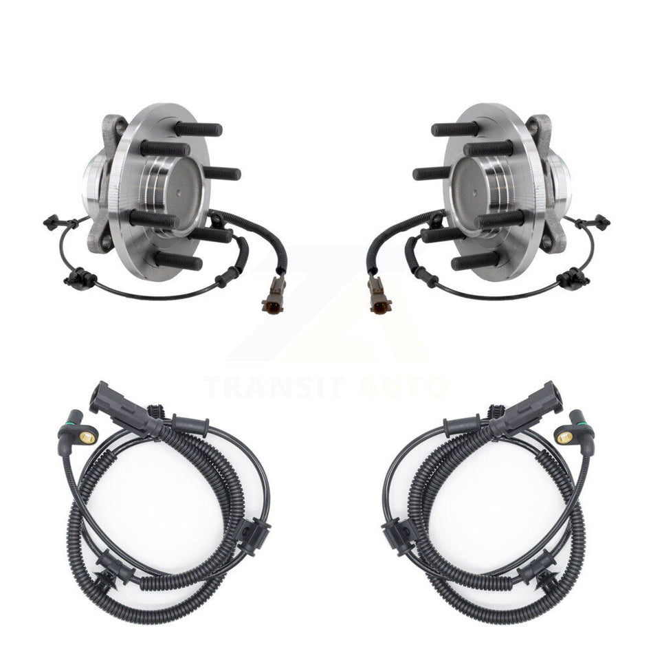 Front Wheel Hub Bearing Extra ABS Sensor Kit For Ford F-150 Expedition Lincoln Navigator K7S-101859