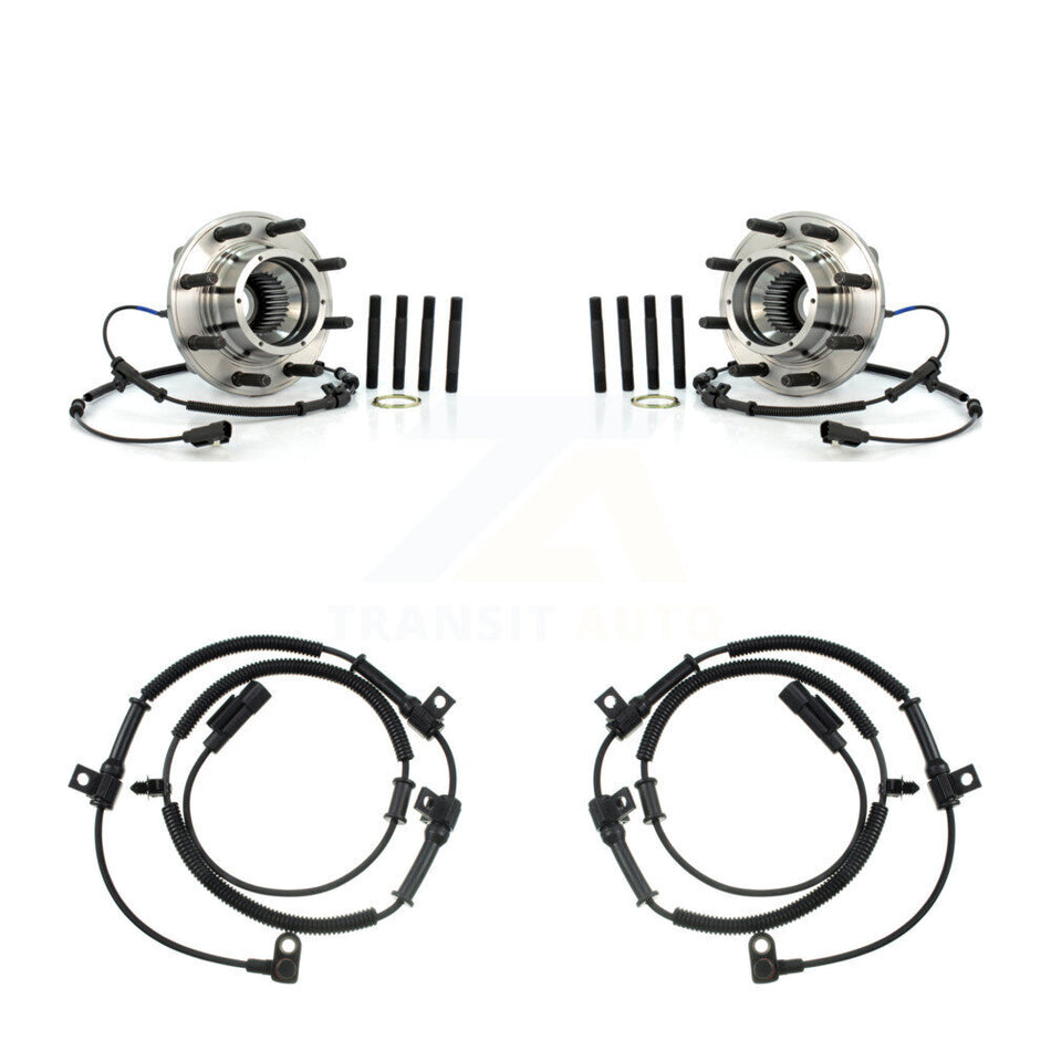 Front Wheel Hub Bearing And Extra ABS Sensor Kit For Ford F-250 Super Duty K7S-101863
