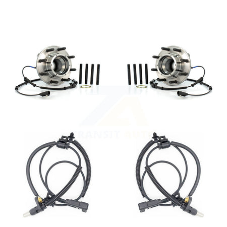 Front Wheel Hub Bearing And Extra ABS Sensor Kit For Ford F-250 Super Duty K7S-101864