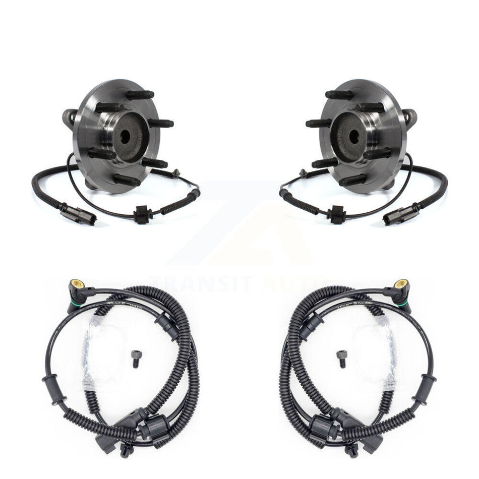 Front Wheel Hub Bearing Extra ABS Sensor Kit For Ford F-150 Expedition Lincoln Navigator K7S-101869