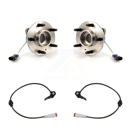 Front Wheel Hub Bearing And Extra ABS Sensor Kit For 2010 Buick Allure 3.6L K7S-101872