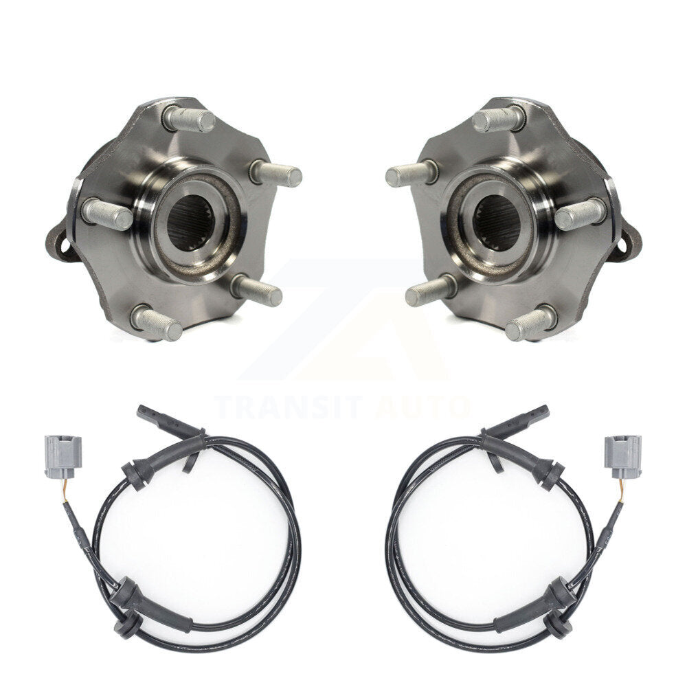 Front Wheel Hub Bearing And ABS Sensor Kit For Nissan Rogue 2.5L with 4-Wheel K7S-101889