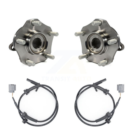 Front Wheel Hub Bearing And ABS Sensor Kit For Nissan Rogue 2.5L with 4-Wheel K7S-101889