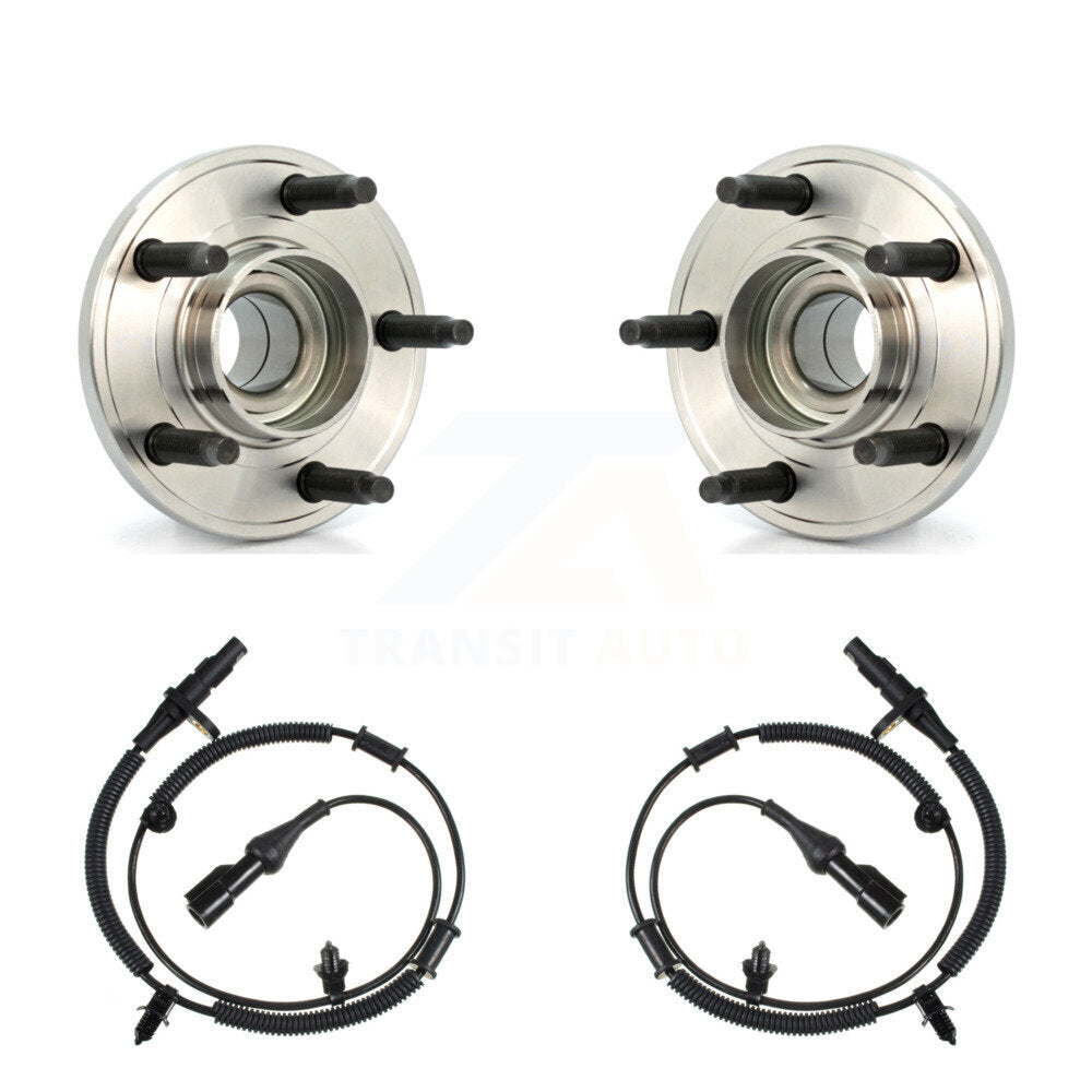 Front Wheel Hub Bearing And ABS Sensor Kit For Ford Mustang with Harness K7S-101893