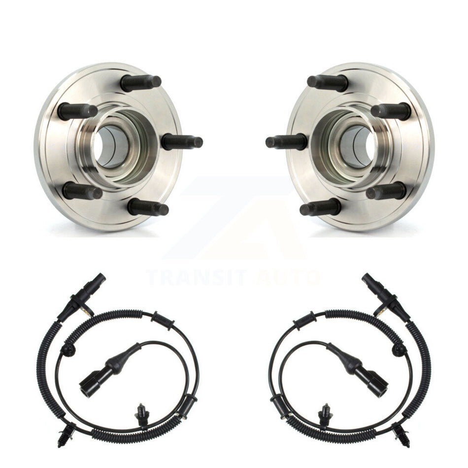 Front Wheel Hub Bearing And ABS Sensor Kit For Ford Mustang with Harness K7S-101893