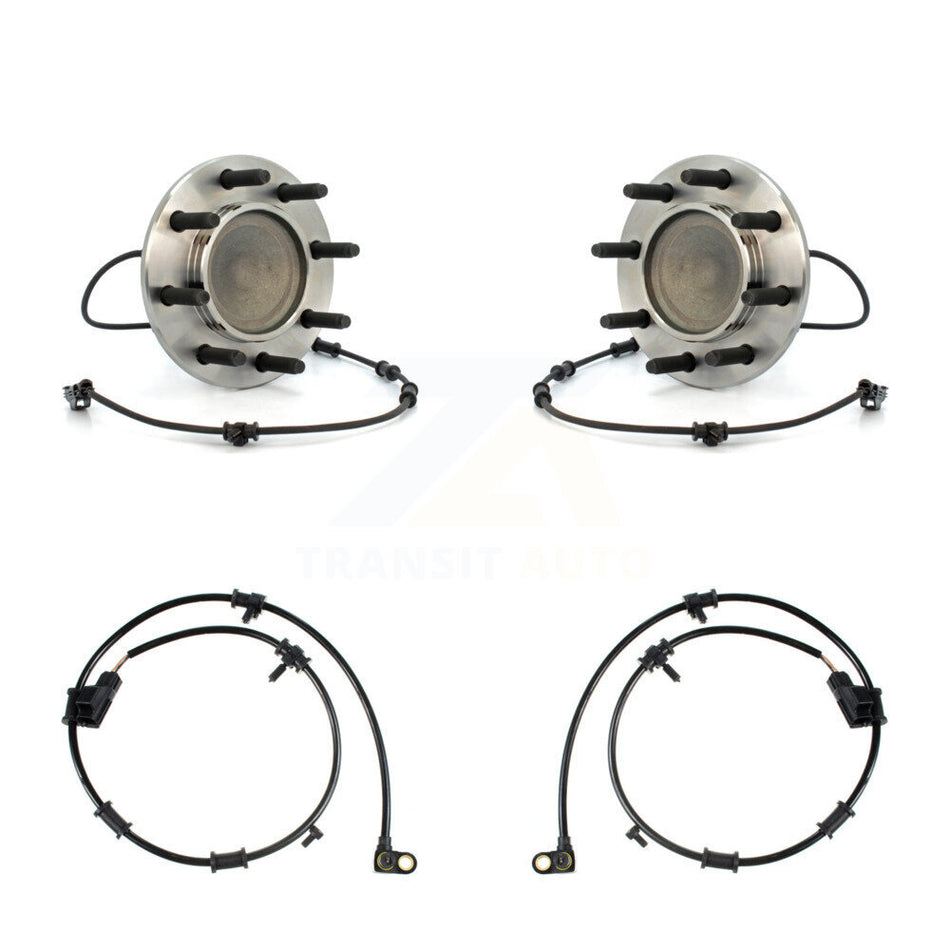 Front Wheel Hub Bearing And Extra ABS Sensor Kit For Dodge Ram 2500 3500 with Harness K7S-101898