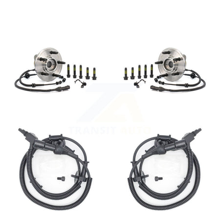 Front Wheel Hub Bearing & Extra ABS Sensor Kit For 2002 Ford Explorer Mercury Mountaineer K7S-101899