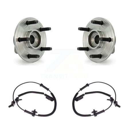 Front Wheel Hub Bearing And ABS Sensor Kit For 2007 Dodge Ram 1500 4WD with 2-Wheel K7S-101907