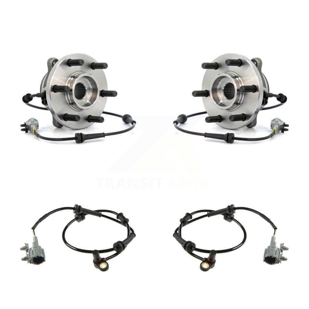 Front Wheel Hub Bearing And Extra ABS Sensor Kit For Nissan Frontier Pathfinder Xterra K7S-101910