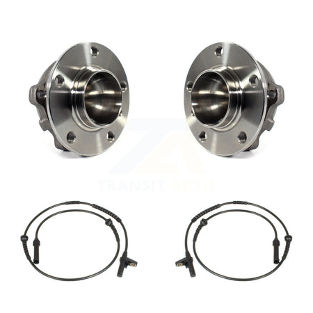 Front Wheel Hub Bearing And ABS Sensor Kit For BMW 740i 760Li 740Li 750Li 550i GT 535i K7S-101918