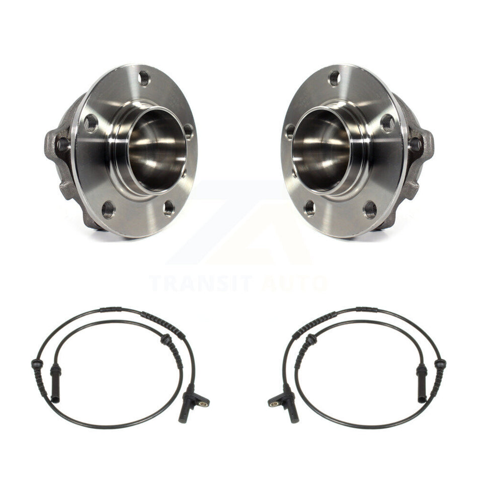 Front Wheel Hub Bearing And ABS Sensor Kit For BMW 740i 760Li 740Li 750Li 550i GT 535i K7S-101918