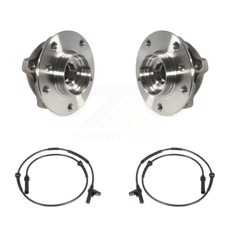 Front Wheel Hub Bearing And ABS Sensor Kit For 2011 BMW 535i xDrive 550i GT with Harness K7S-101919
