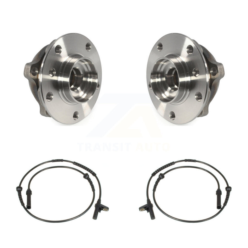 Front Wheel Hub Bearing And ABS Sensor Kit For 2011 BMW 535i xDrive 550i GT with Harness K7S-101919