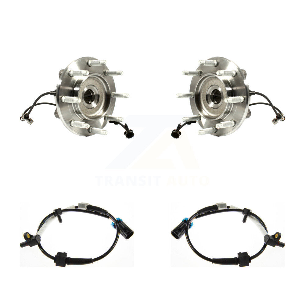 Front Wheel Hub Bearing Extra Sensor Kit For GMC Chevrolet Sierra 2500 HD Silverado 1500 K7S-101924