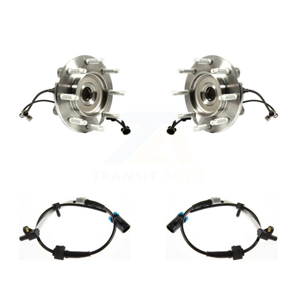 Front Wheel Hub Bearing Extra Sensor Kit For GMC Chevrolet Sierra 2500 HD Silverado 1500 K7S-101924