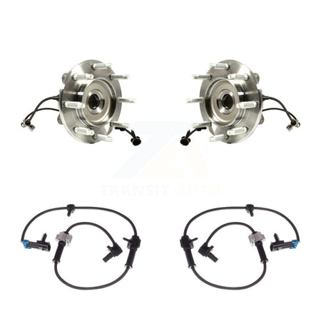 Front Wheel Hub Bearing And Extra ABS Sensor Kit For Chevrolet Silverado 1500 HD Classic K7S-101925