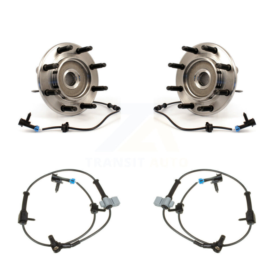 Front Wheel Hub Bearing Extra Sensor Kit For Chevrolet GMC Sierra 2500 HD Silverado Yukon K7S-101945