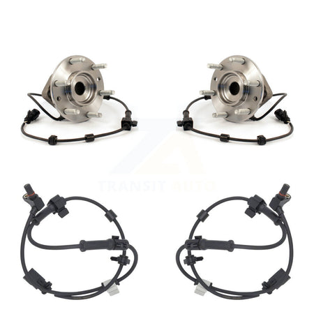 Front Wheel Hub Bearing & Extra Sensor Kit For Chevrolet GMC Trailblazer Envoy XL EXT SSR K7S-101950