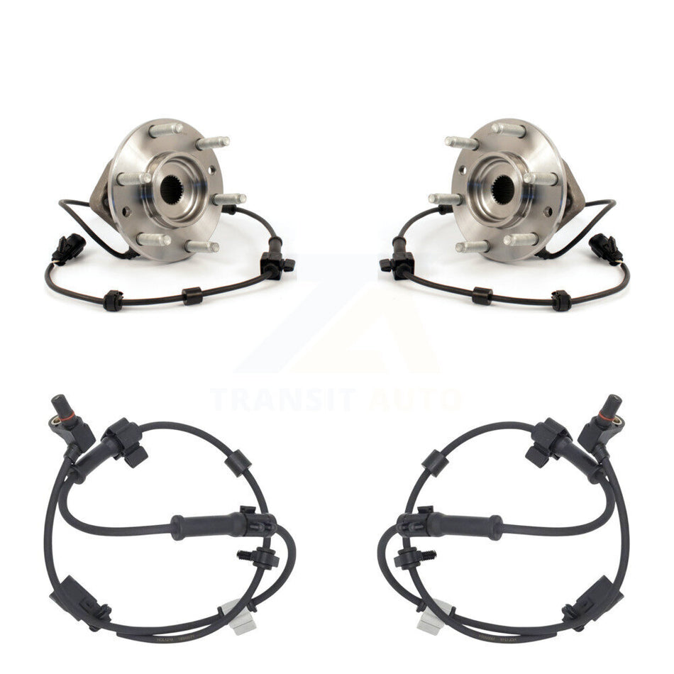 Front Wheel Hub Bearing & Extra Sensor Kit For Chevrolet GMC Trailblazer Envoy XL EXT SSR K7S-101950