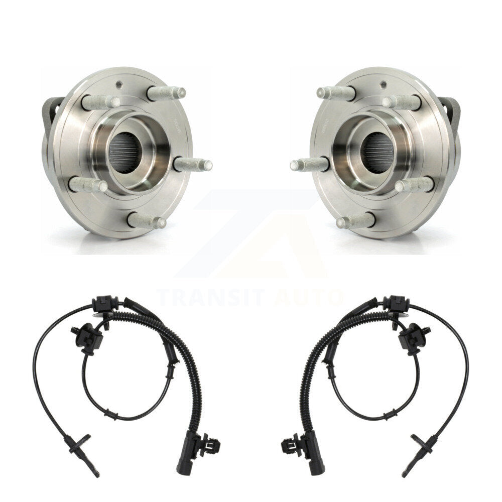 Front Wheel Hub Bearing And ABS Sensor Kit For 2013-2019 Cadillac ATS AWD K7S-101951