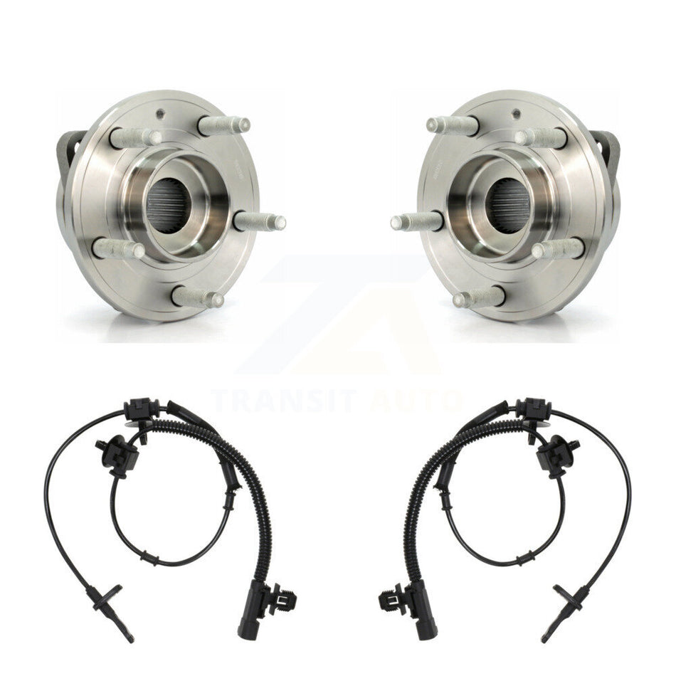 Front Wheel Hub Bearing And ABS Sensor Kit For 2013-2019 Cadillac ATS AWD K7S-101951