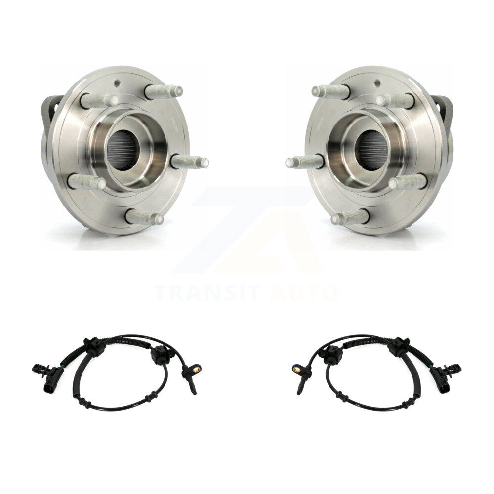Front Wheel Hub Bearing And ABS Sensor Kit For 2013-2019 Cadillac ATS AWD K7S-101952