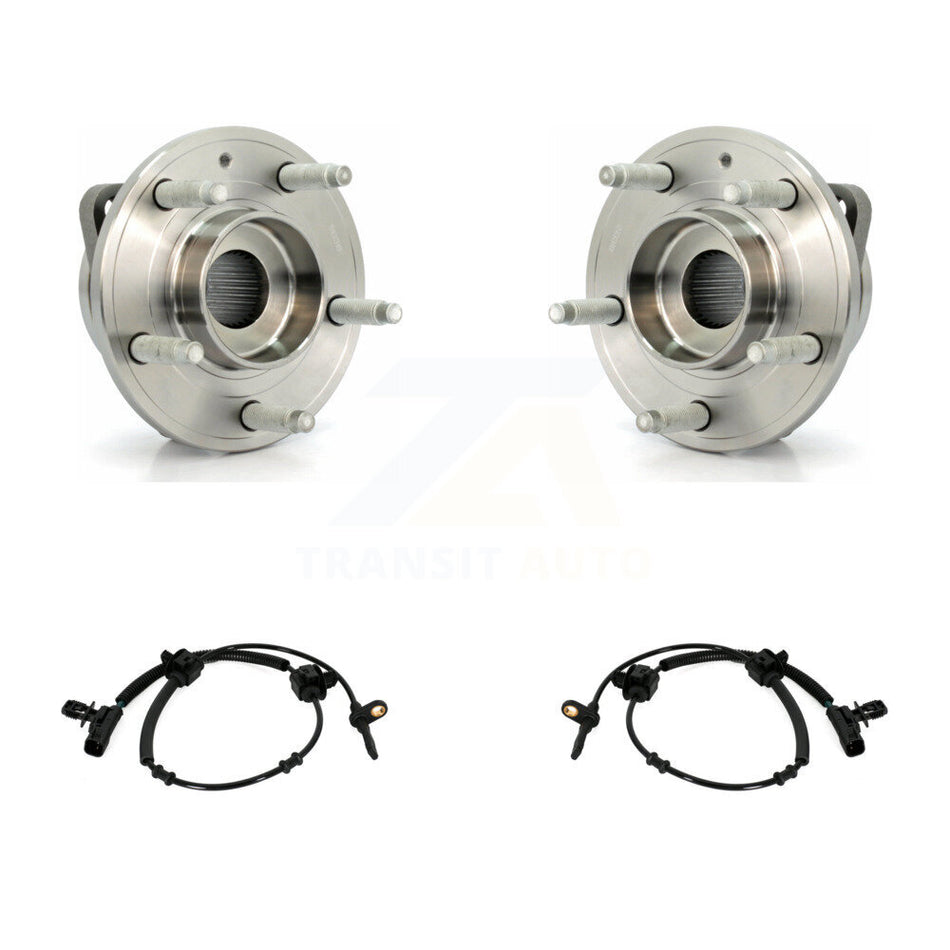 Front Wheel Hub Bearing And ABS Sensor Kit For 2013-2019 Cadillac ATS AWD K7S-101952