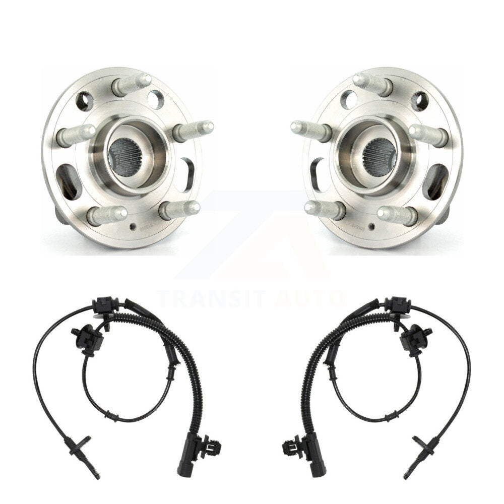 Front Wheel Hub Bearing And ABS Sensor Kit For Cadillac CTS AWD with 3.6L 2.0L K7S-101953