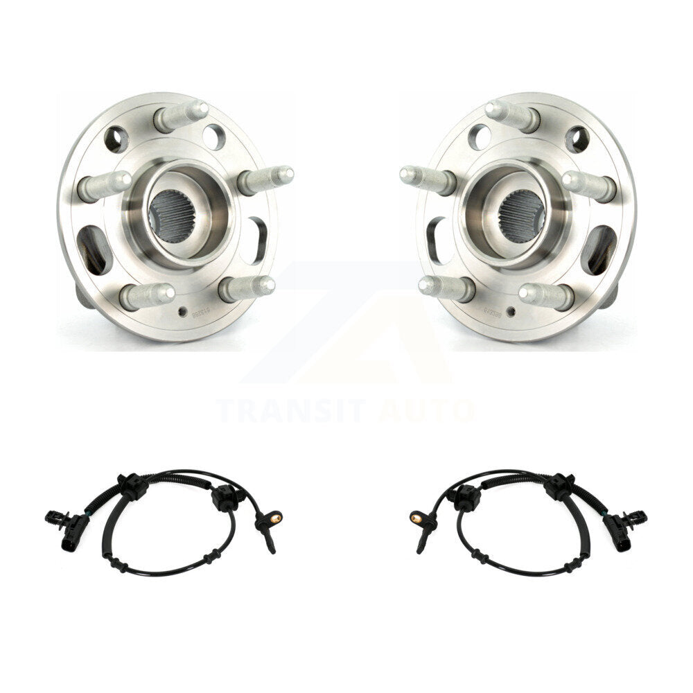 Front Wheel Hub Bearing And ABS Sensor Kit For Cadillac CTS AWD with 3.6L 2.0L K7S-101954