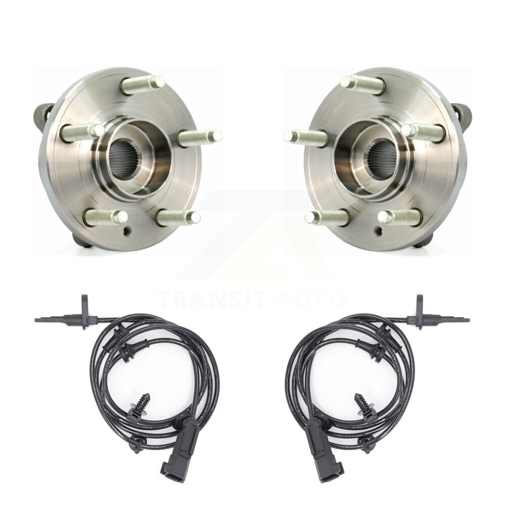 Front Wheel Hub Bearing And ABS Sensor Kit For Ford Flex Taurus Lincoln MKT MKS K7S-101958