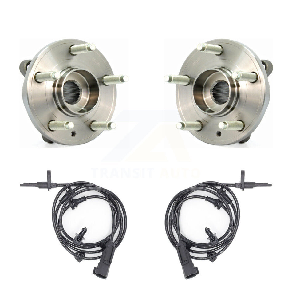 Front Wheel Hub Bearing And ABS Sensor Kit For Ford Flex Taurus Lincoln MKT MKS K7S-101958