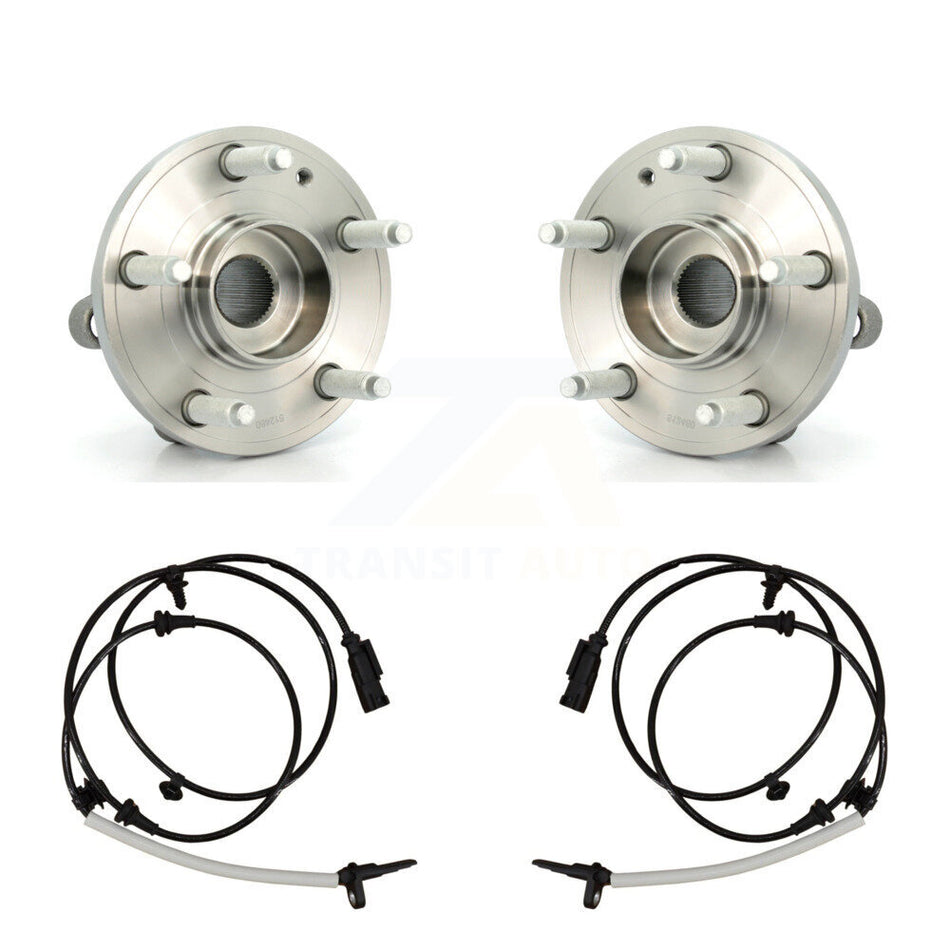 Front Wheel Hub Bearing & ABS Sensor Kit For Ford Police Interceptor Utility with Harness K7S-101961