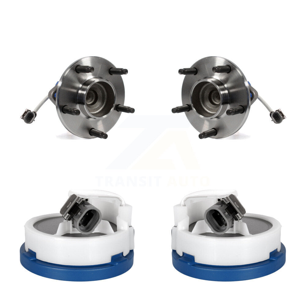Front Wheel Hub Bearing And Extra ABS Sensor Kit For Chevrolet Corvette Cadillac XLR K7S-101963