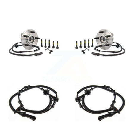 Front Wheel Hub Bearing & Extra ABS Sensor Kit For Ford Explorer Lincoln Aviator Mercury K7S-101969