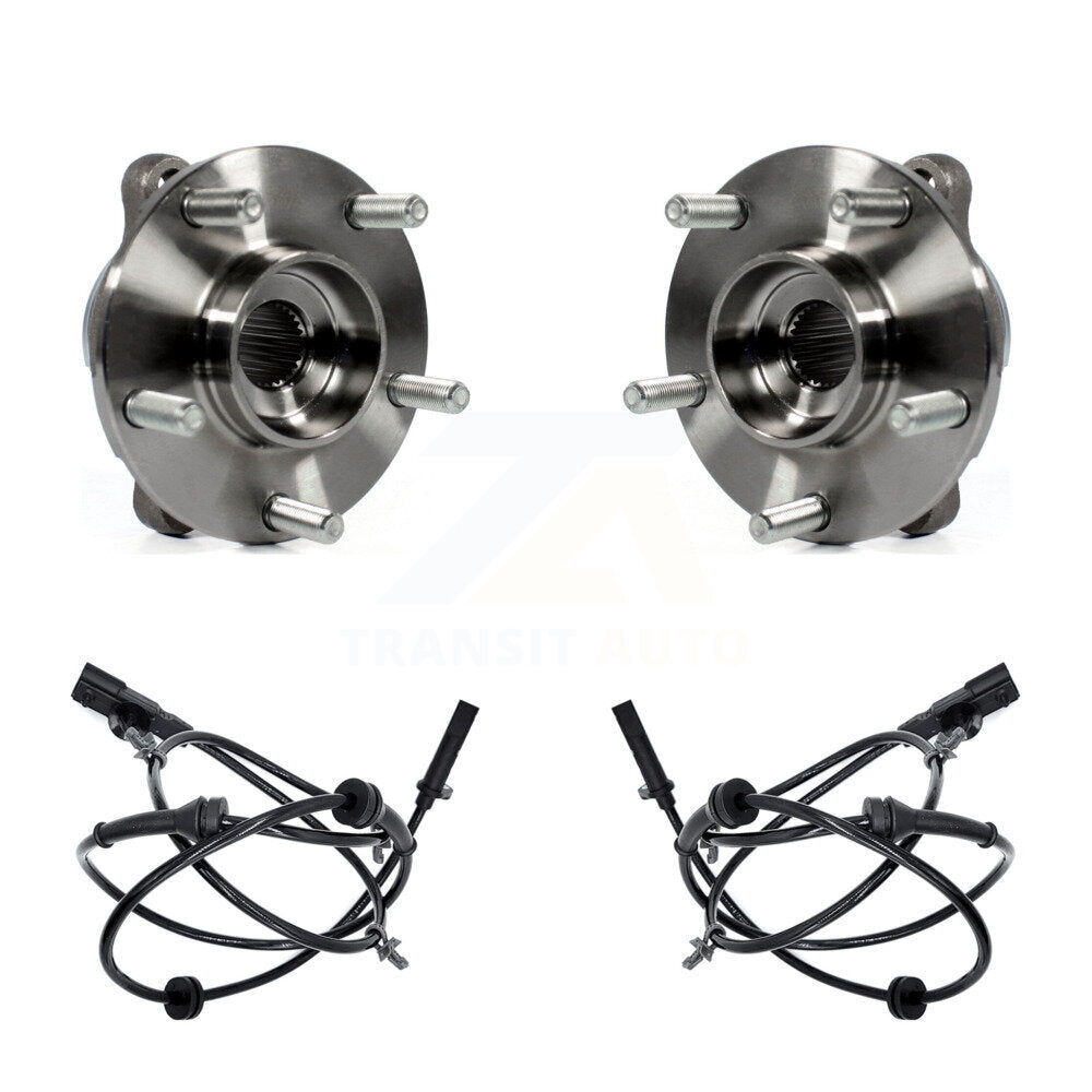 Front Wheel Hub Bearing And ABS Sensor Kit For INFINITI Q50 Q60 K7S-101997