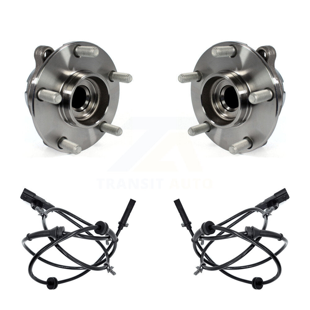 Front Wheel Hub Bearing And ABS Sensor Kit For INFINITI Q50 Q60 Nissan Z K7S-101998