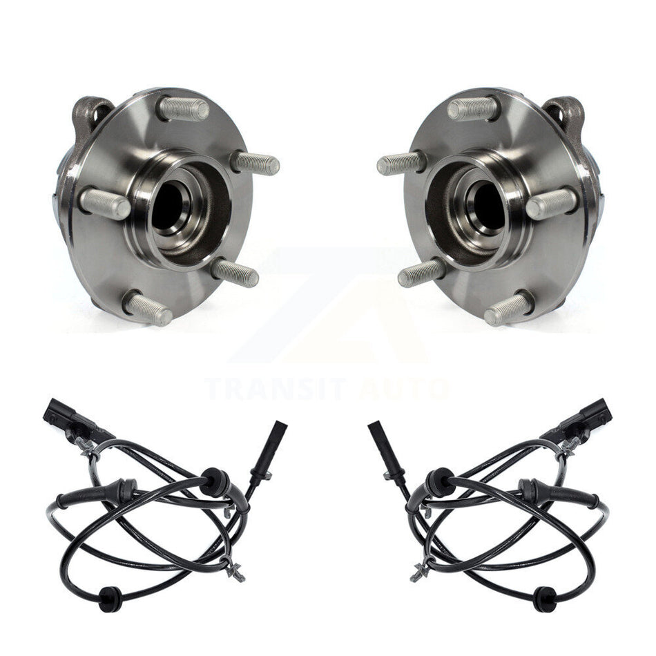 Front Wheel Hub Bearing And ABS Sensor Kit For INFINITI Q50 Q60 Nissan Z K7S-101998