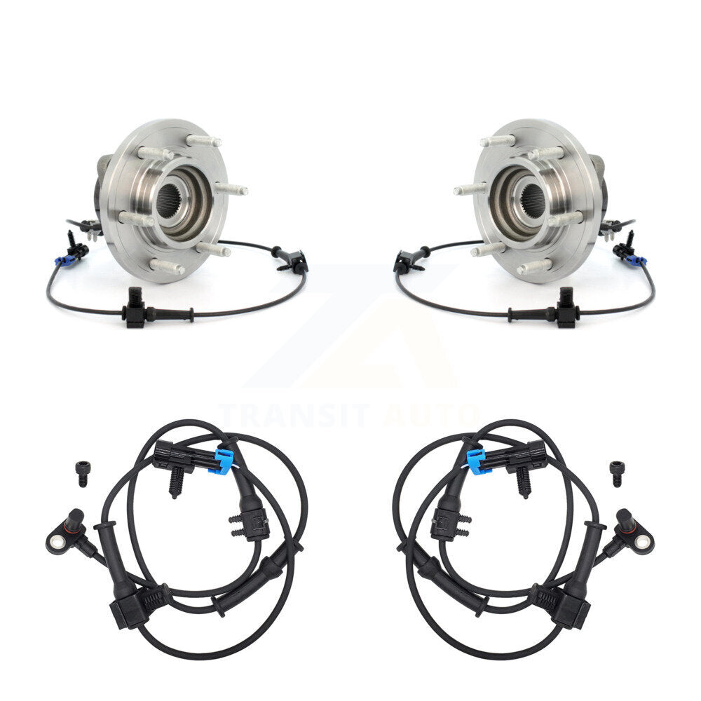Front Wheel Hub Bearing And Extra ABS Sensor Kit For Hummer H3 with Harness K7S-101999