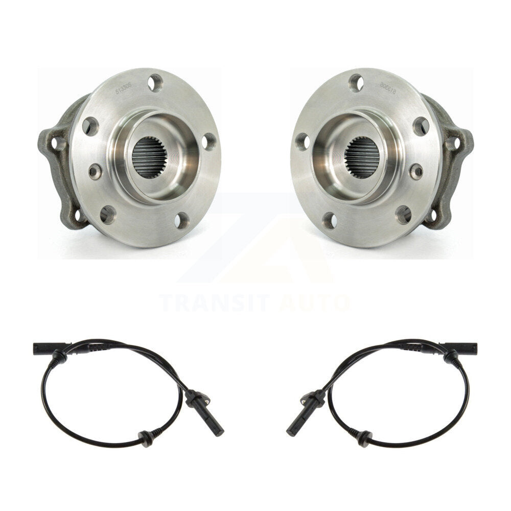 Front Wheel Hub Bearing And ABS Sensor Kit For BMW X6 with Harness K7S-102010