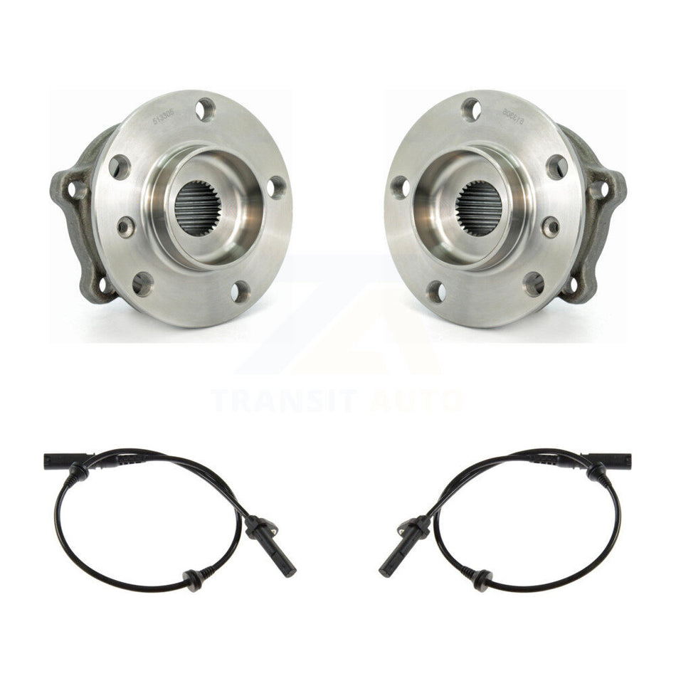 Front Wheel Hub Bearing And ABS Sensor Kit For BMW X6 with Harness K7S-102010