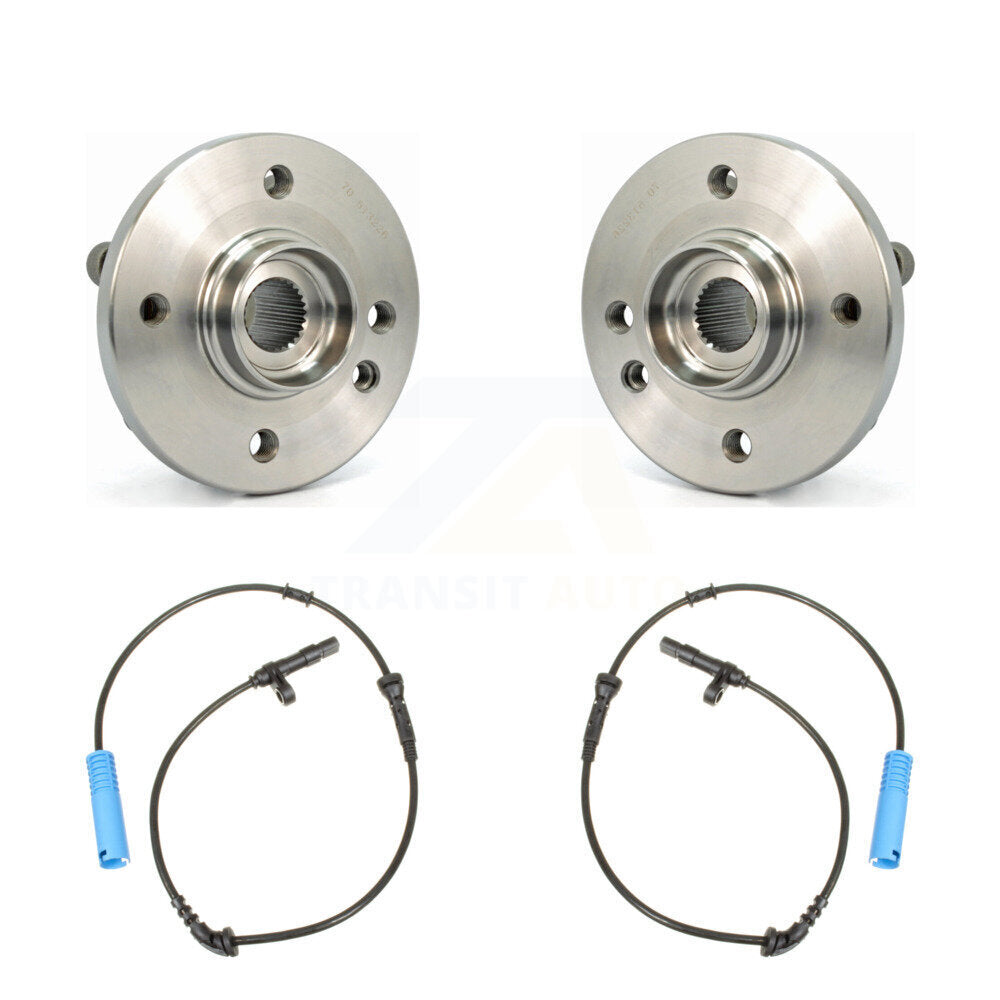 Front Wheel Hub Bearing ABS Sensor Kit For Mini Cooper 1.6L with 4-Wheel Harness K7S-102016