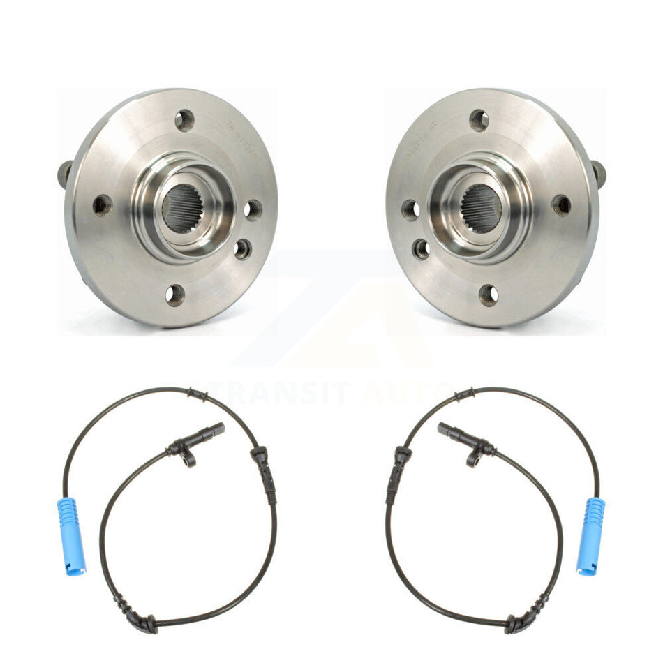 Front Wheel Hub Bearing ABS Sensor Kit For Mini Cooper 1.6L with 4-Wheel Harness K7S-102016