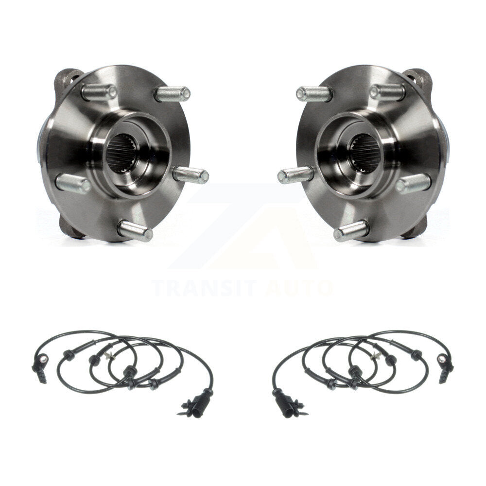 Front Wheel Hub Bearing And ABS Sensor Kit For INFINITI FX35 QX70 FX50 FX37 K7S-102018