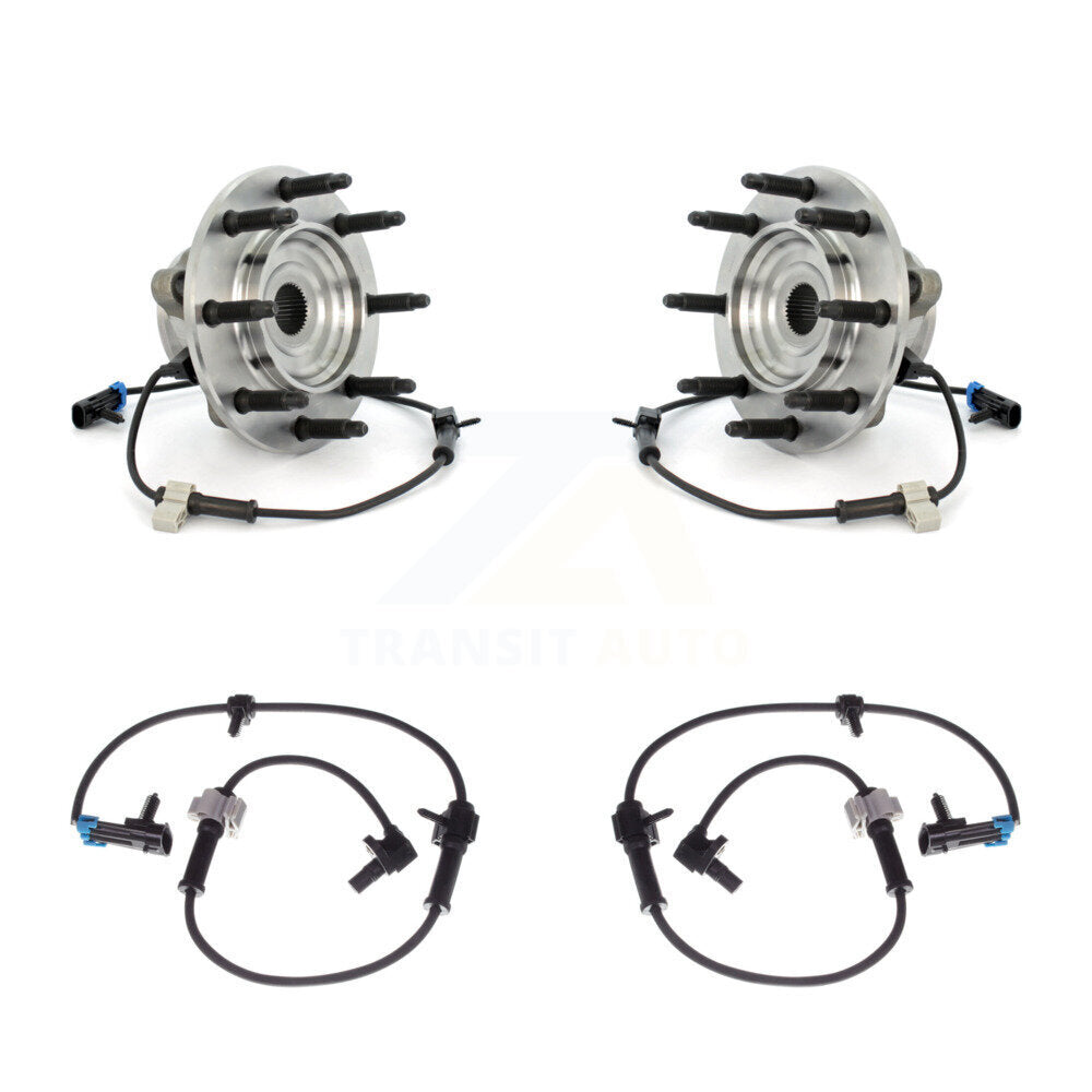 Front Wheel Hub Bearing & Extra Sensor Kit For Chevrolet Silverado 1500 With 8 Lug Wheels K7S-102021